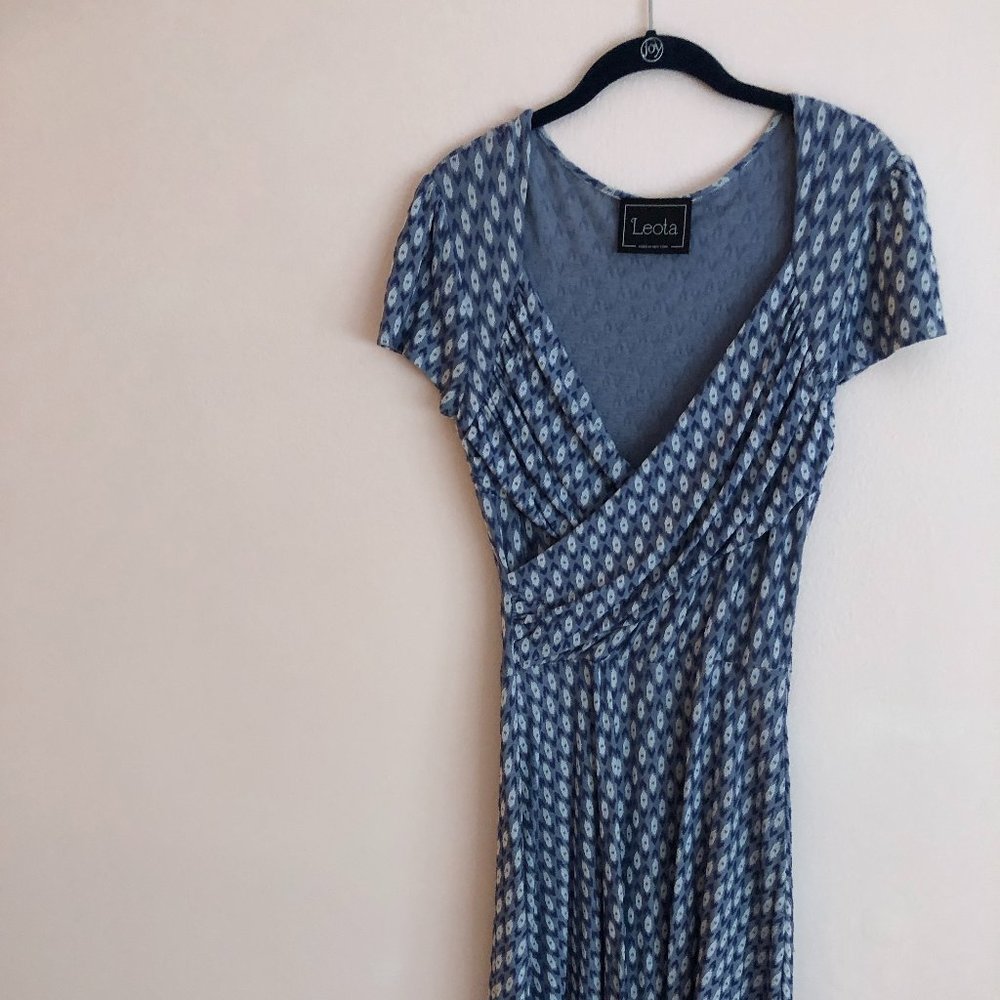 LEOTA summer dress with sweetheart neckline